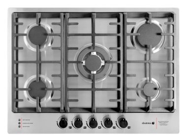 ENCIMERA A GAS SINDELEN CEG-4700IN 5 PLATOS ACERO - 1