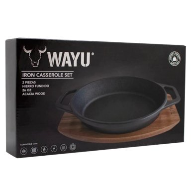 CACEROLA WAYU IRON CAST - 3