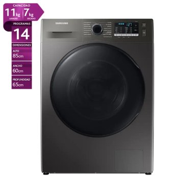 LAVADORA SECADORA SAMSUNG WD11TA046BX 11KG 7KG GRAFITO - 1
