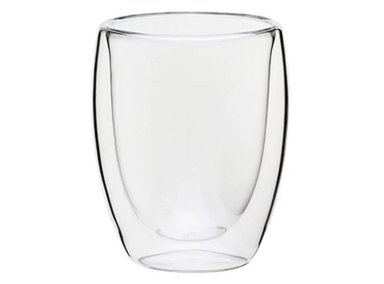 SET 4 VASOS RIPLEY HOME DOBLE PARED VIDRIO TRANSPARENTE 350 ML - 2