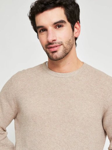 SWEATER HOMBRE MARQUIS ALGODÓN TEXTURADO - 3