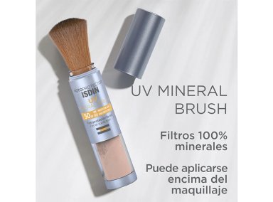 PROTECTOR SOLAR FACIAL ISDIN UV MINERAL BRUSH SPF 50+ 2 GR - 4