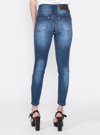 JEANS ALGODÓN MUJER ELLUS TIRO MEDIO - 2