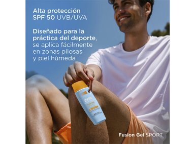 PROTECTOR SOLAR CORPORAL ISDIN GEL FUSION SPORT SPF 50 100 ML - 2