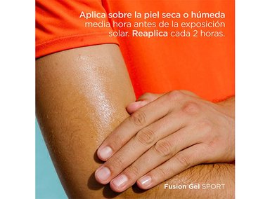 PROTECTOR SOLAR CORPORAL ISDIN GEL FUSION SPORT SPF 50 100 ML - 6