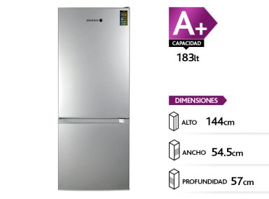 REFRIGERADOR SINDELEN BOTTOM FREEZER RD-2225 SILVER - 1