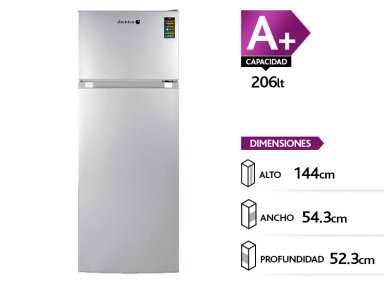 REFRIGERADOR SINDELEN BOTTOM FREEZER 206 L RD-2020 - 1