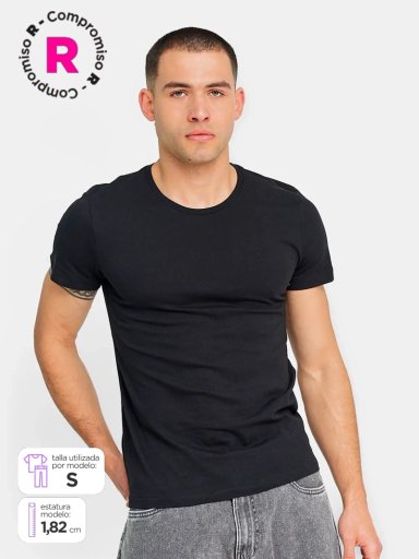 POLERA HOMBRE INDEX MANGA CORTA REGULAR - 1