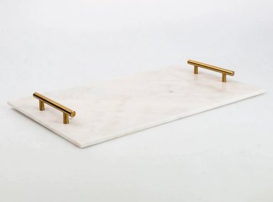 TABLA RIPLEY HOME RECTANGULAR MARMOL ASAS GOLD - 1