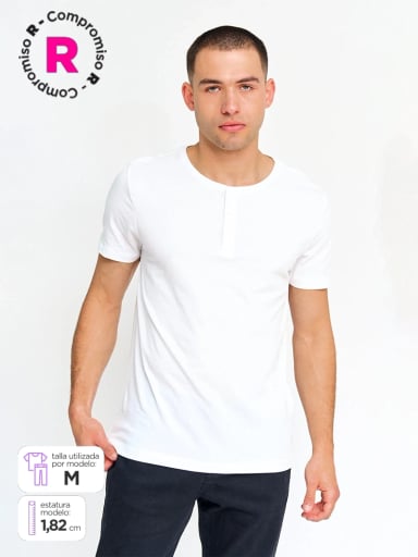 POLERA HOMBRE INDEX MANGA CORTA  - 1