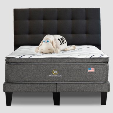 CAMA EUROPEA SERTA PERFECT SLEEP 2 PL + RESPALDO TIGNES MARENGO - 1