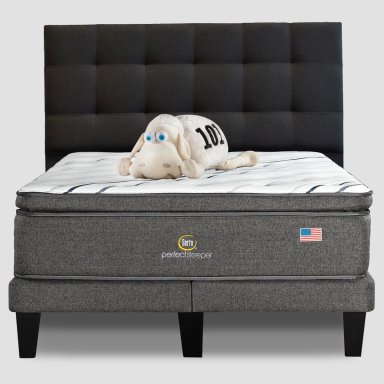 CAMA EUROPEA SERTA PERFECT SLEEP KING + RESPALDO TIGNES MARENGO - 1
