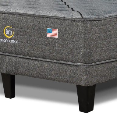 CAMA EUROPEA SERTA SMARTCOMFORT BD 2 PL + RESPALDO TIGNES ARENA - 5