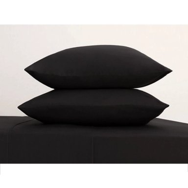SET DE SABANA LISAS 300 HILOS S.KING NEGRO - 1