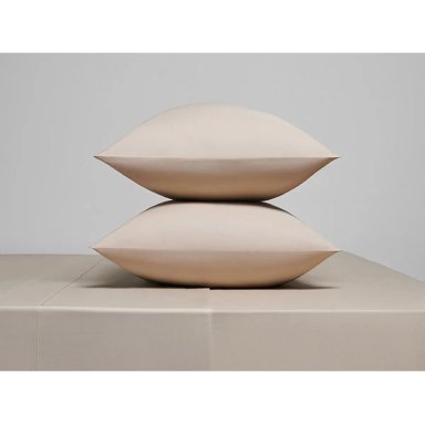SET DE SABANA  LISAS 300 HILOS 2PL TAUPE - 1