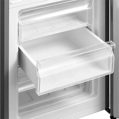 REFRIGERADOR BOTTOM FREEZER LIBERO LRB-180DFI 157L FRÍO DIRECTO ACERO - 8