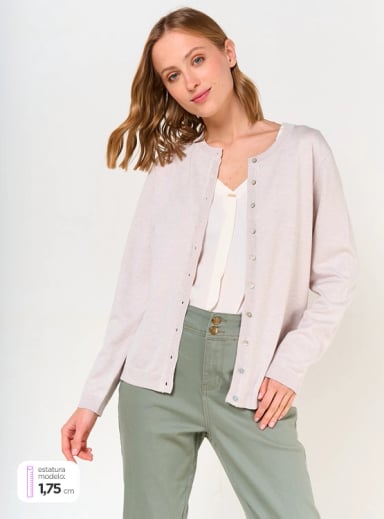 SWEATER MUJER AZIZ BÁSICO - 1