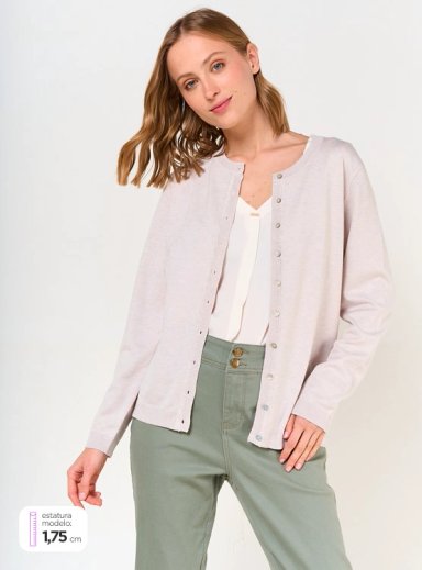 SWEATER MUJER AZIZ BÁSICO - 1