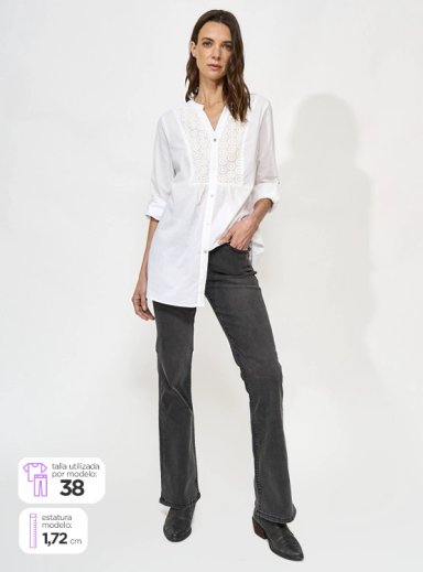 JEANS MUJER TATIENNE FLARE - 1