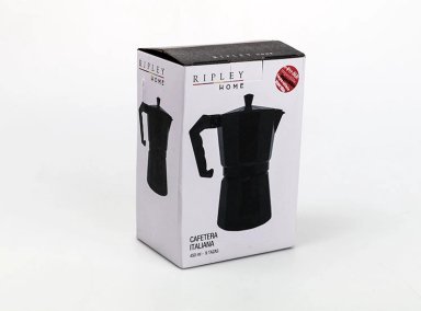 CAFETERA ITALIANA RIPLEY HOME NEGRA - 3