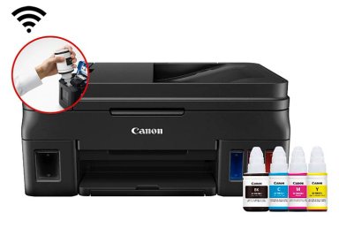 IMPRESORA MULTINFUNCIONAL CANON INYECCIÓN TINTA G-4110 WIFI ADF - 1