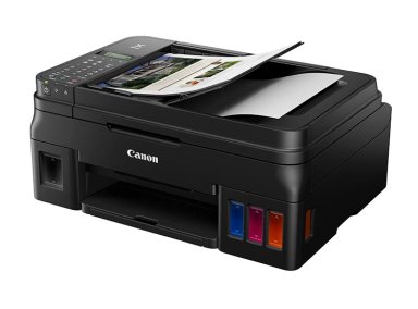 IMPRESORA MULTINFUNCIONAL CANON INYECCIÓN TINTA G-4110 WIFI ADF - 4