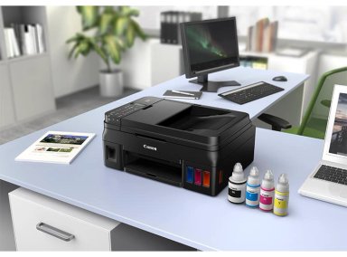 IMPRESORA MULTINFUNCIONAL CANON INYECCIÓN TINTA G-4110 WIFI ADF - 9