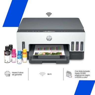 IMPRESORA MULTIFUNCIONAL HP SMART TANK 720 WIFI DUPLEX - 1