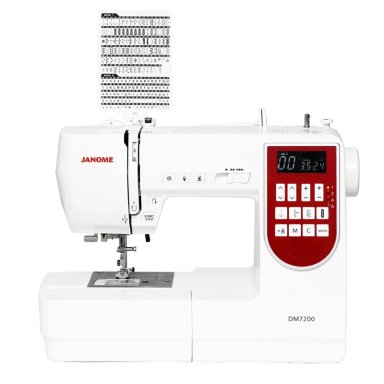 COMBO JANOME MÁQUINA DE COSER DM7200 + OVERLOCK 8002D - 2