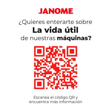 COMBO JANOME MÁQUINA DE COSER DM7200 + OVERLOCK 8002D - 8