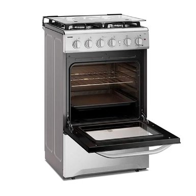 COCINA A GAS FENSA F2808 T 4 PLATOS GRILL GRIS - 3