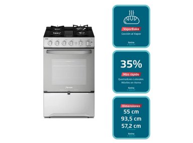 COCINA FENSA 4 PLATOS F3000 RT ESPEJADO - 7