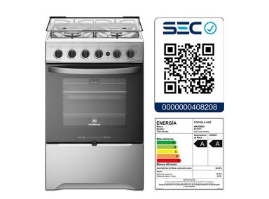 COCINA A GAS MADEMSA M785 T 4 PLATOS GRILL ACERO - 8