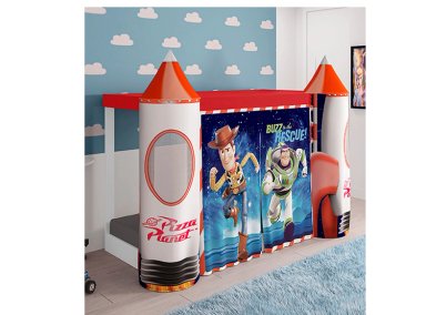 CAMA TRANSICIÓN INFANTIL DISNEY CASTILLO TOY STORY - 2