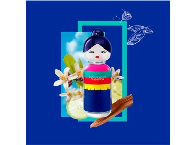 PERFUME BENETTON SISTERLAND BLUE NEROLI MUJER EDT 80 ML - 3
