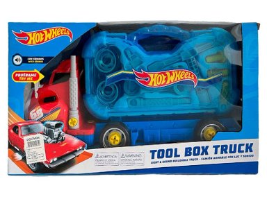 AUTO ESCALA HOT WHEELS CAMIÓN CON HERRAMIENTAS LUCES Y SONIDO - 2