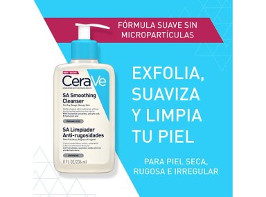 LIMPIADOR FACIAL CERAVE SMOOTHING CLEANSER 473 ML - 2