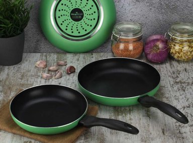 SARTEN MAGEFESA FORZA 30 CM ALUMINIO VERDE MENTA - 5