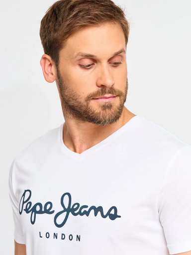 POLERA HOMBRE PEPE JEANS MANGA CORTA CUELLO V - 3