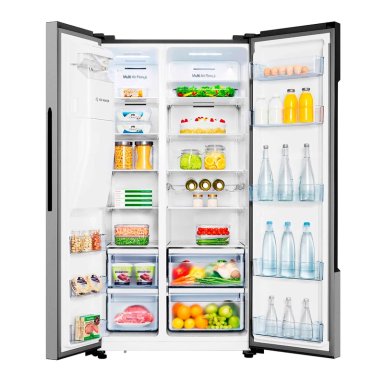 REFRIGERADOR SIDE BY SIDE HISENSE RC-70WS 535L NO FROST ACERO - 11