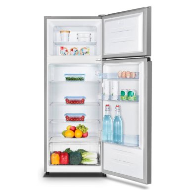REFRIGERADOR TOP FREEZER HISENSE RD-27DR 205L FRIO DIRECTO PLATA - 10