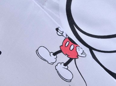 PLUMÓN MASHINI DISNEY MICKEY ORIGINAL 1.5 PLAZAS GRIS CLARO ESTAMPADO - 3