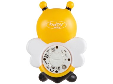 TERMÓMETRO BAÑO BABY WAY ABEJA BW-TM02Y AMARILLO - 3