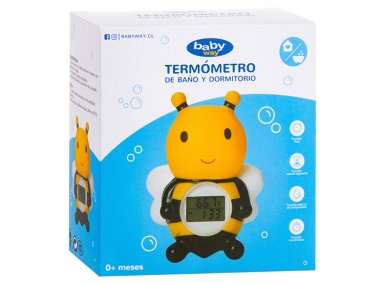 TERMÓMETRO BAÑO BABY WAY ABEJA BW-TM02Y AMARILLO - 6