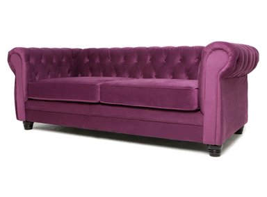 SOFÁ BARRA DESIGN CHESTERFIELD VELVET 3 CUERPOS FELPA - 2
