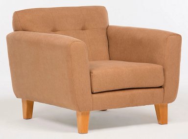 SILLON BARRA DESIGN JOSEPH 1 CUERPO LINO - 2