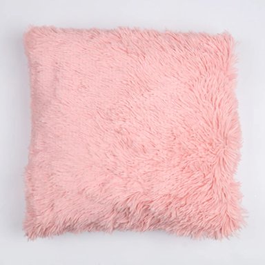 COJIN RIPLEY HOME CLASSIC PELUDO 45 X 45 CM ROSADO - 1
