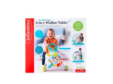 CAMINADOR & CENTRO DE ACTIVIDADES BEBE INFANTINO 3 EN 1 - 5