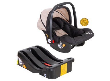 COCHE TRAVEL SYSTEM BABY WAY 3 EN 1 NEGRO - 2