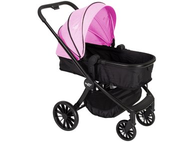 COCHE TRAVEL SYSTEM BABY WAY 3 EN 1 NEGRO - 4